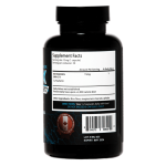 MK677 Ibutamoren Supplement Facts - A photo of nutritional facts of MK 677 SARMs sold by Helixx Online - 50 capsules @ 15mg