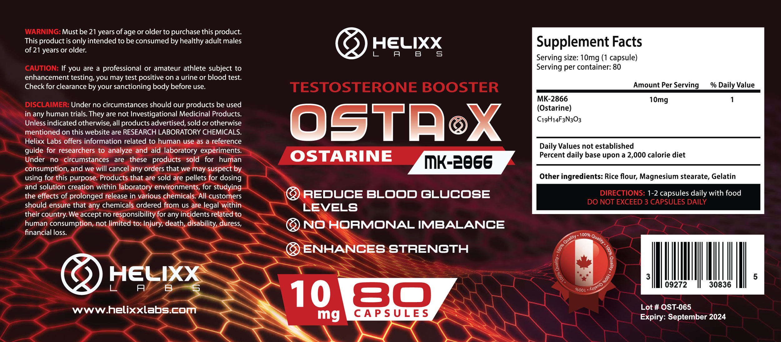 Helixx-OSTA-X-curves