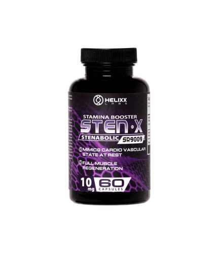 SR9009 Stenabolic - 60 Capsules of 10mg for Improved Endurance and Fat Burning
