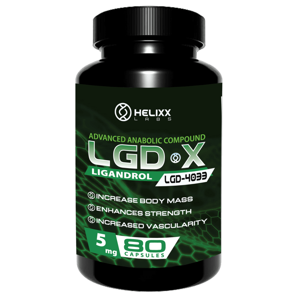 A photo of LGDX (Ligandrol) LGD-4033 SARMs in Canada. Ligandrol SARMs sold by Helixx Online Canada
