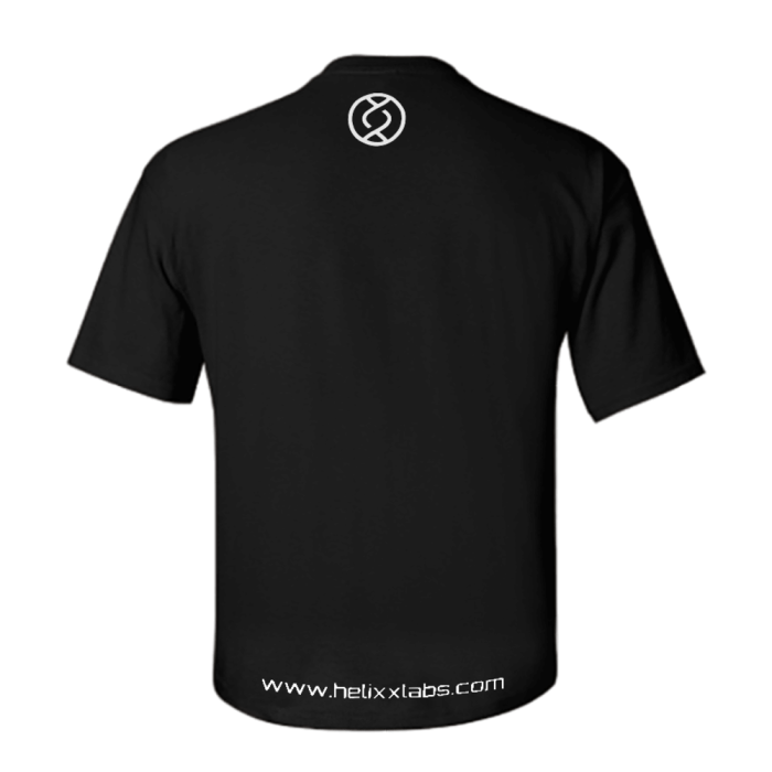 Black Helixx Labs T Shirt back