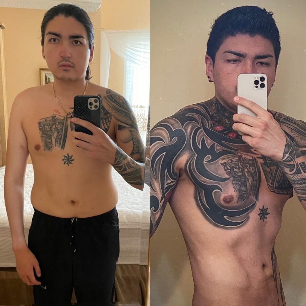 Cardarine (CARD-X) SARMs product testimonial and transformation images