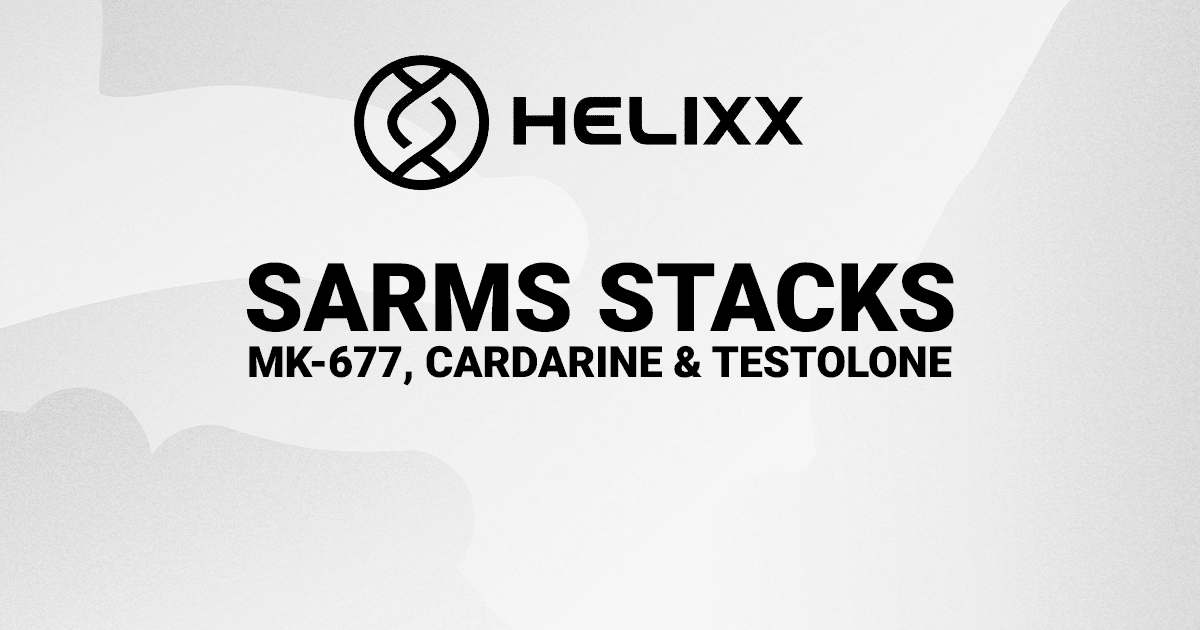 SARMs Stacks: Ibutamoren, Cardarine and Testolone