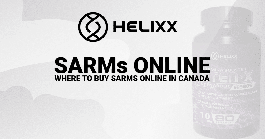 SARMS Canada - Provided by Helixx Online, Shipping MK677, Cardarine, Ligandrol, RAD 140, S4 and Stenabolic across canada to fitness and bodybuilding enthusiasts